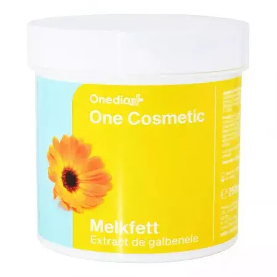 Melkfett One Crema Cosmética de Caléndula, 250 ml, Onedia