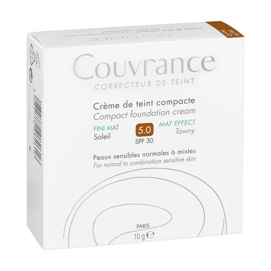 Eau Thermale Avène - Couvrance Crema Compacta Aterciopelada Sol 10 g