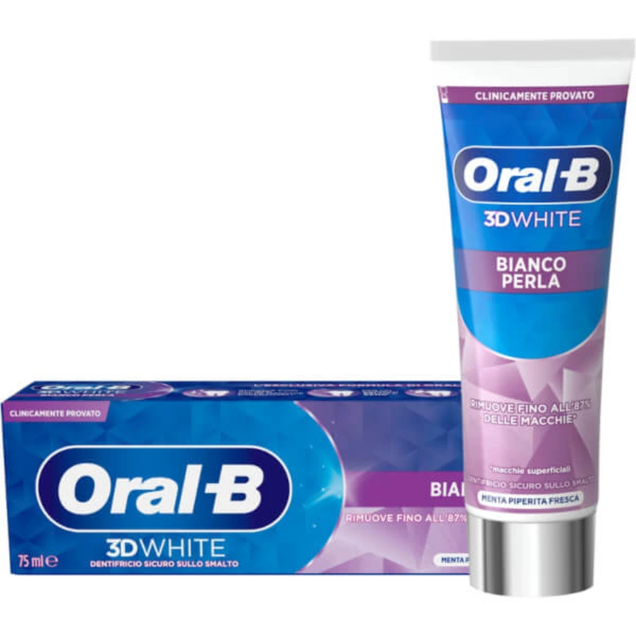 Oral B 3D white pearl white toothpaste 75 ml