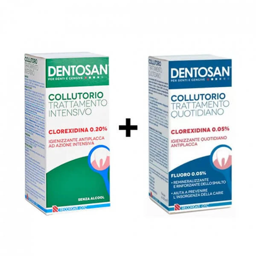 Apa de gură Dentosan Bipack 0,2% + 0,05%