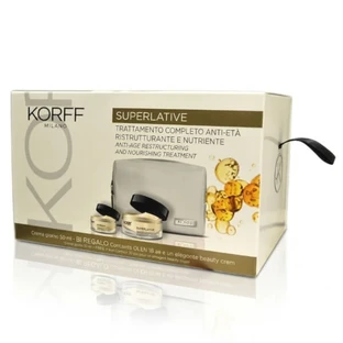 Coffret cadeau Korff superlative pochette anti-âge