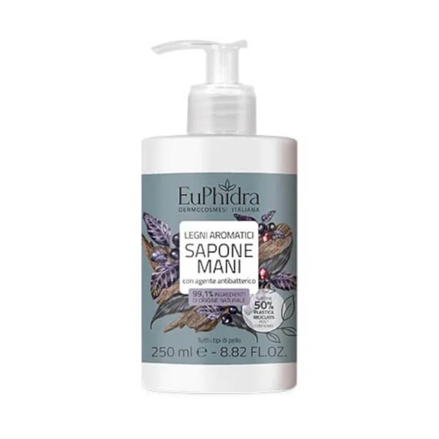 Săpun de mâini lichid Euphidra Lemne aromatice 250ml