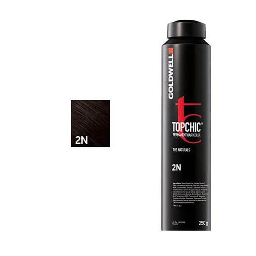 Goldwell Topchic Dauerhafte Farbe Natürlich Schwarz 250ml