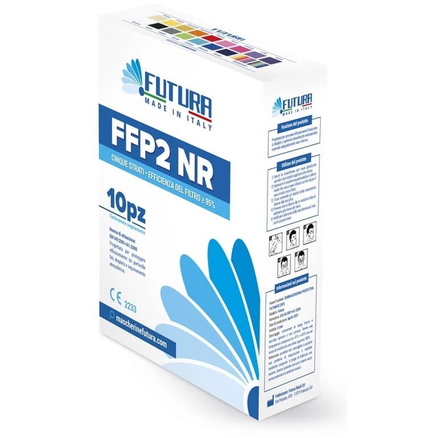 FUTURA FFP2NR White S 10pcs