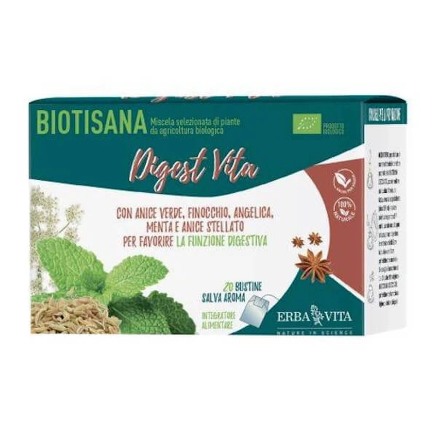 Biotisana Spijsvertering Vita 20 Zakjes