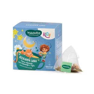 Neavita Kids - Té de hierbas relajante Mooncatcher con manzanilla y lima para niños a partir de 3 años, 10 FiltrosEscribir