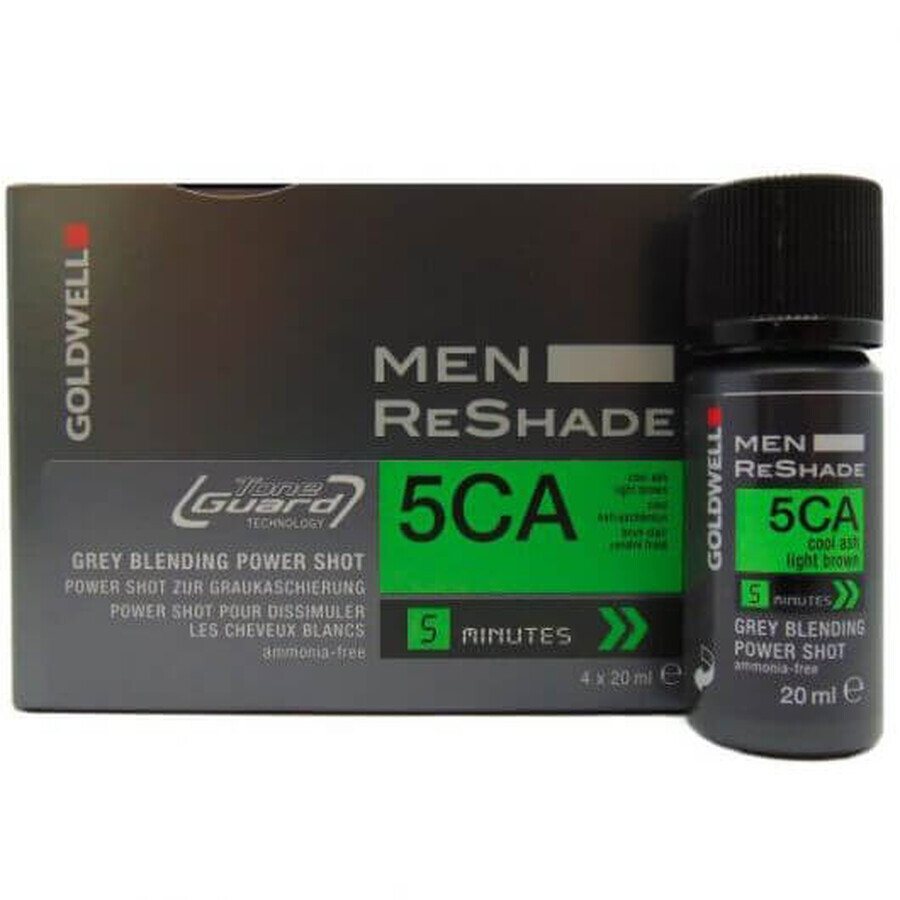 Goldwell Men Reshade 5CA Tinte de Cabello para Hombre 4Shots x 20ml