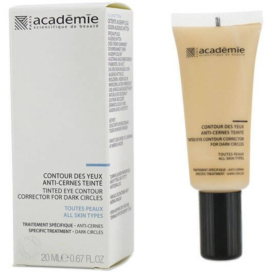 Anticearcan Academie Visage Contour des yeux anti-cernes teinte pentru conturul de ochi 20 ml