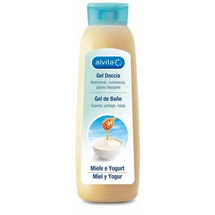 Gel de duș ALVITA® cu miere și iaurt