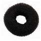 Esponja para el pelo Kiepe Round Chignon D8 Negro 