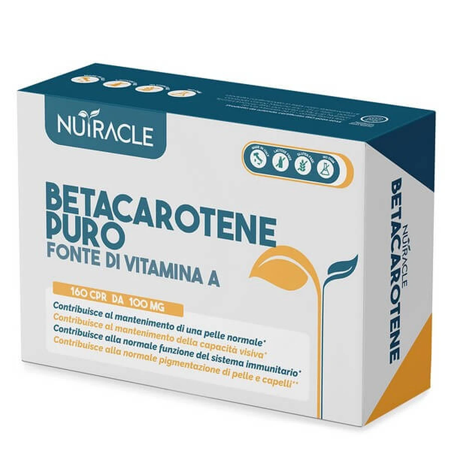 Nutracle Pure Betacarotene 160 Tabletten