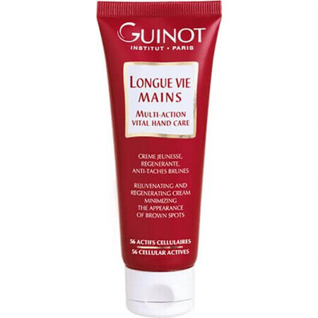 Crema anti-imbatranire Guinot Longue Vie Mains 75 ml