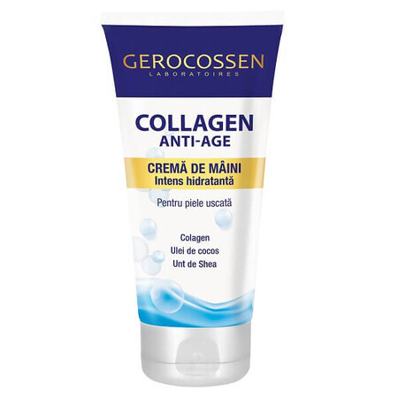 Crema de Manos Colágeno Antiedad Intensamente Hidratante, 75 ml, Gerocossen