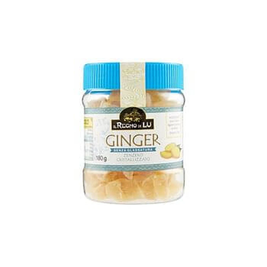 Het koninkrijk van Lu Gekristalliseerde gember zonder glazuur 180 G