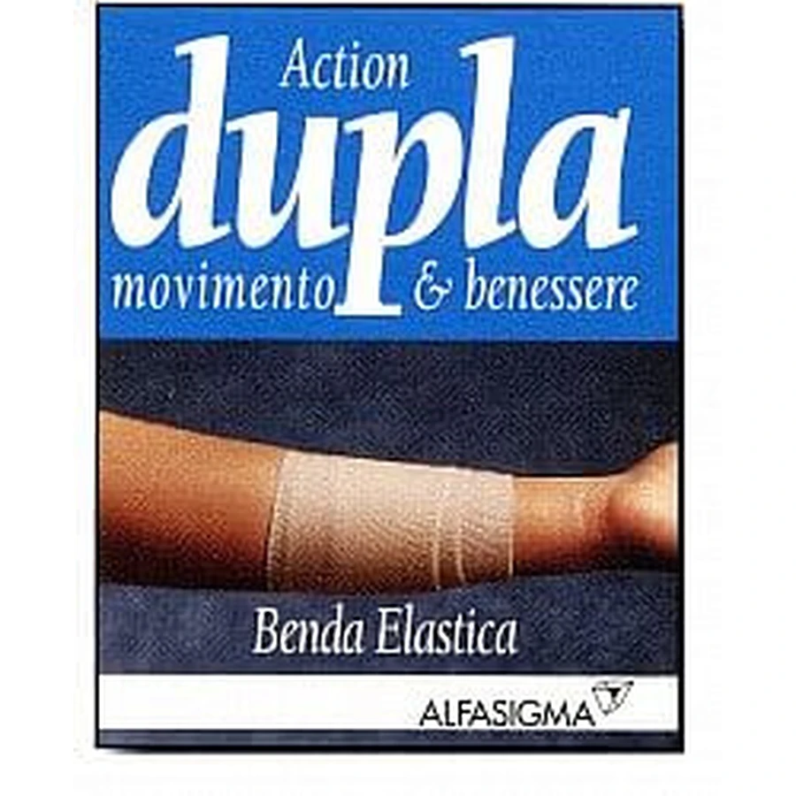 Dupla Leichte elastische Binde Weiß Farbe Größe 7, 5x5cm