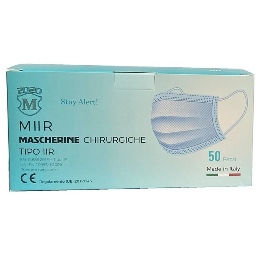 MIIR MASCHERINA CHIR AZZ 50PZ