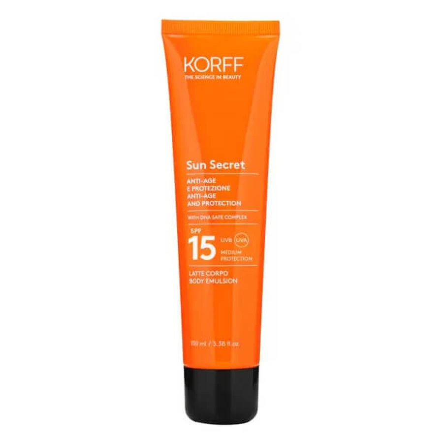 Korff Sun Protective Sun Milk Spf 15 100ml: ceny i cechy