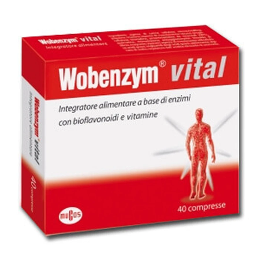 Wobenzym Vital 40 Comprimidos