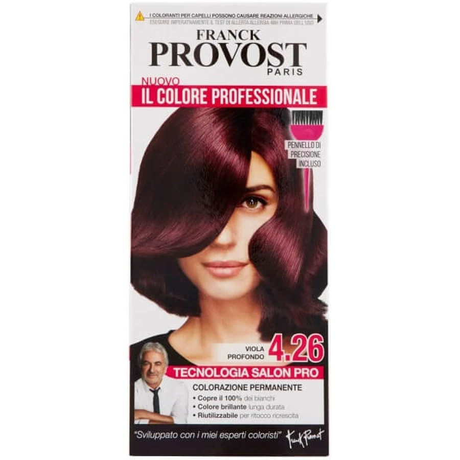 FRANK PROVOST TINTE PERMANENTE PROFESIONAL 4.26 MORADO OSCURO