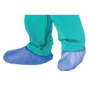 COUVRE-CHAUSSURE CPE BLEU CLAIR 100PCS