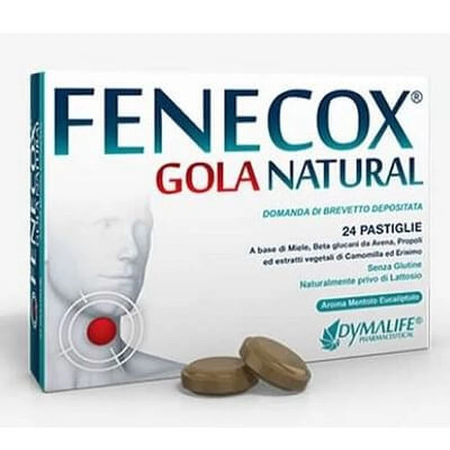 Fenecox Gola Natural Miere Lămâie 36 Pastiluțe