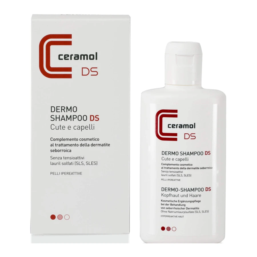 Ceramol Dermo Shampoo DS 200ml Per Dermatite Seborroica Cute Ipereattiva