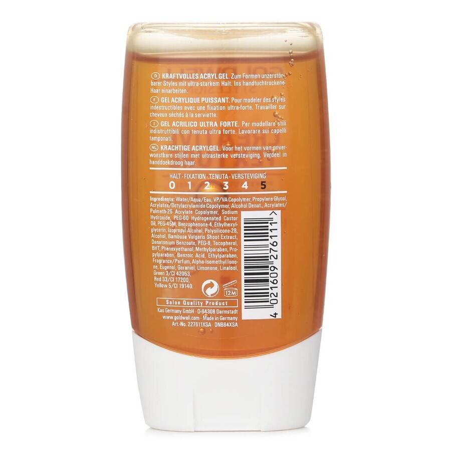 Goldwell StyleSign Creatieve Textuur Krachtige Acryl Gel Hardliners 5, Sterk Houdbaar 150ml