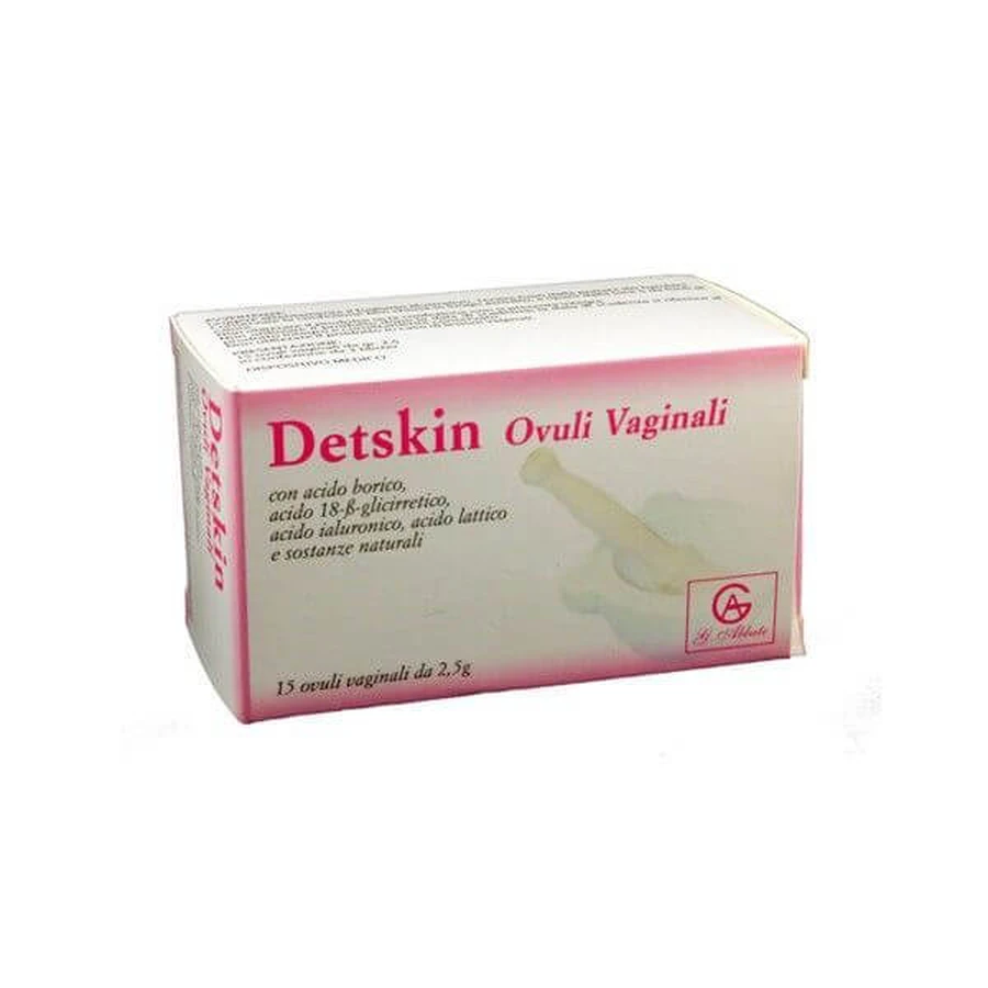 Detskin Ovuli Vaginali 15 Pezzi 2,5g
