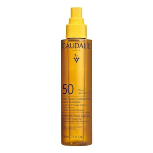 Caudalie, verfraaiende zonnebrandolie met hoge beschermingsfactor SPF50, 150 ml