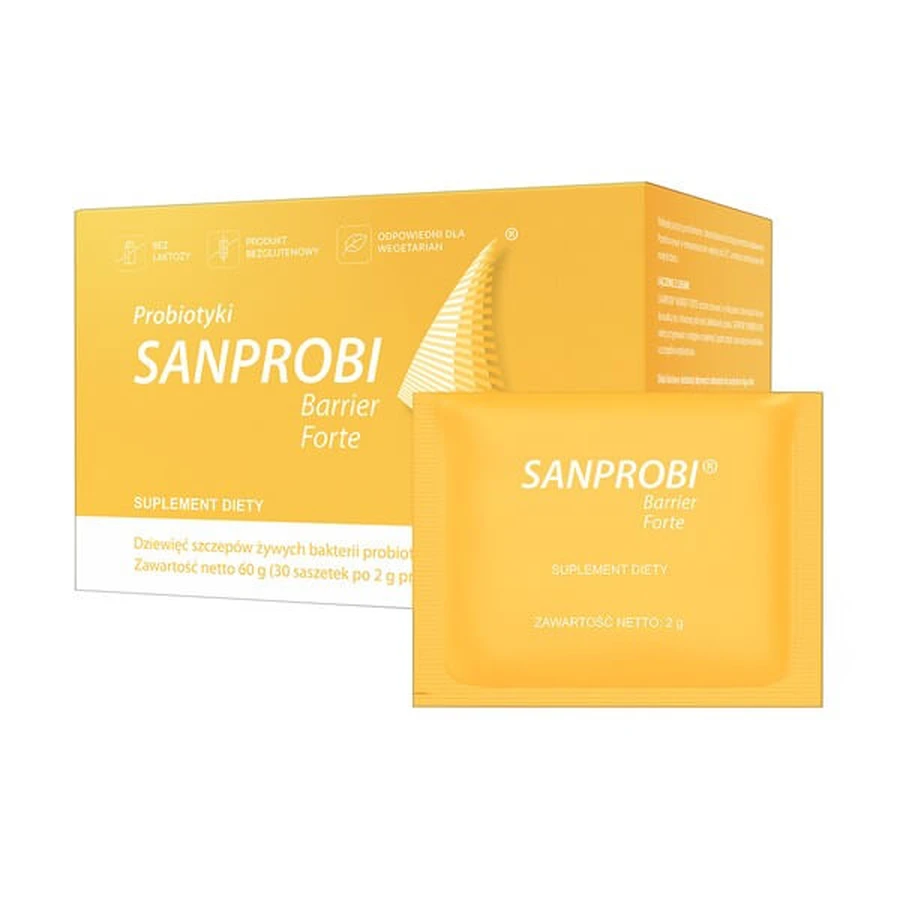 Sanprobi Barrier Forte, powder sachets, 30 pcs.