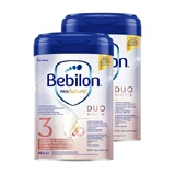 Lote de 2 x Bebilon PROfutura DUOBIOTIK 3, leche maternizada a partir de 1 año, 800 g