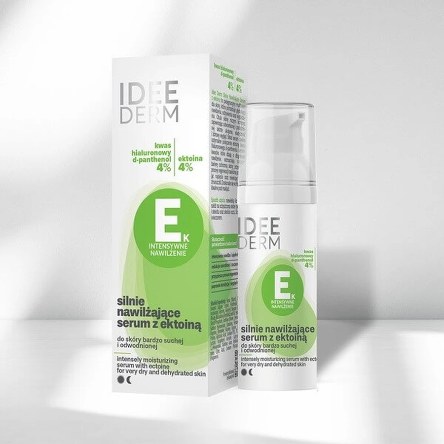 Idee Derm, krachtig vochtinbrengend serum met ectoïne, 30 ml