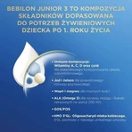 Set de 2x Bebilon Advance Pronutra 3 Junior, formulă pe bază de lapte după vârsta de 1 an, pulbere, 1000 g