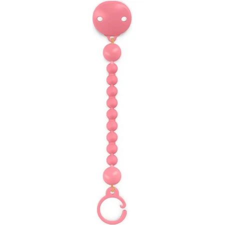 Suavinex Farbe Essenz - Silikon Schnuller Clip - fuchsia
