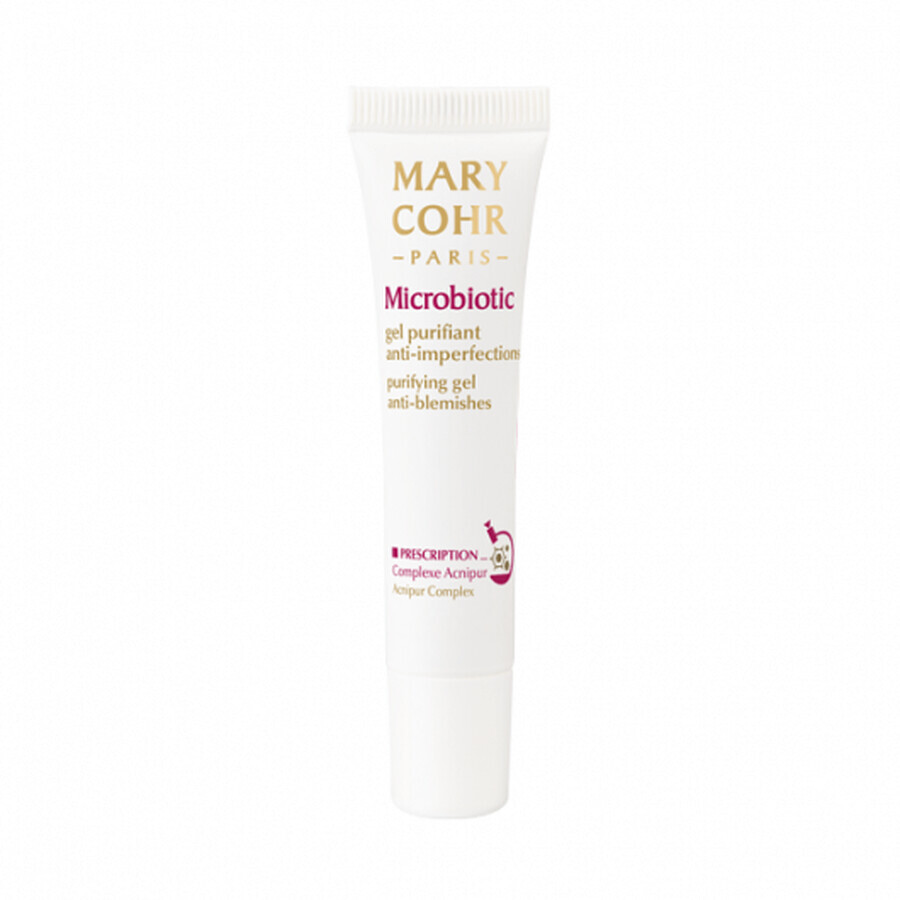 Mary Cohr Gel purifiant microbiotique pour les peaux à imperfections 15ml