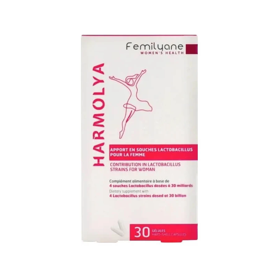 Harmolya 30 gélules - supplément de bactéries lactiques vivantes
