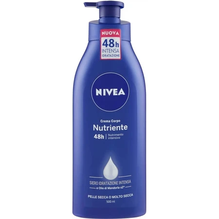 Nivea nutriente - crema fluida per pelle secca o molto secca 500 ml