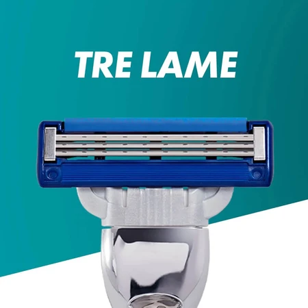 Gillette mach3 turbo - 5 Rasierklingen für manuellen Rasierapparat