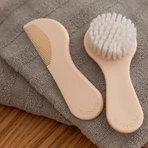 Suavinex set spazzola e pettine bianco