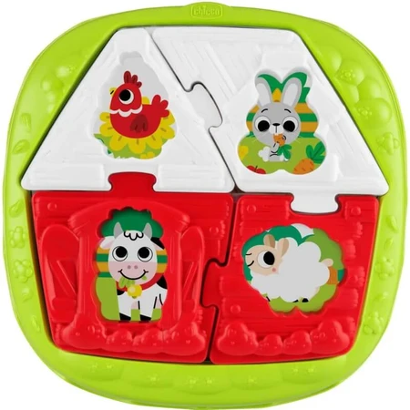 Chicco smart2play house &amp; farm - puzzle 2in1