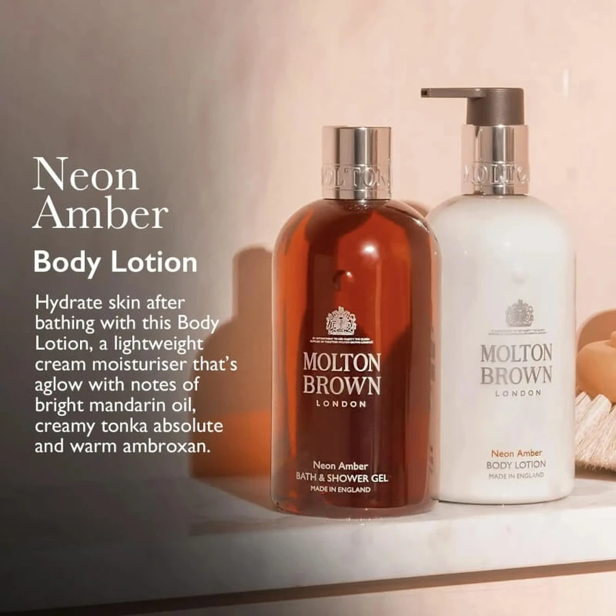 Molton brown Neon amber - balsam do ciała 300 ml: ceny i cechy