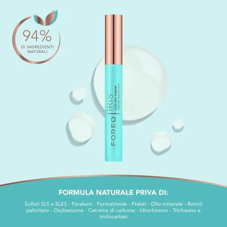 Foreo iris pro-strength serum do rzęs - serum wydłużające i zwiększające objętość rzęs: ceny i cechy