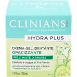 Clinians Hydra plus - matterende vochtinbrengende crème-gel voor de gecombineerde en vette huid 50 ml