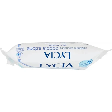 Lycia Double Action - 20 de șervețele demachiante pentru ten normal