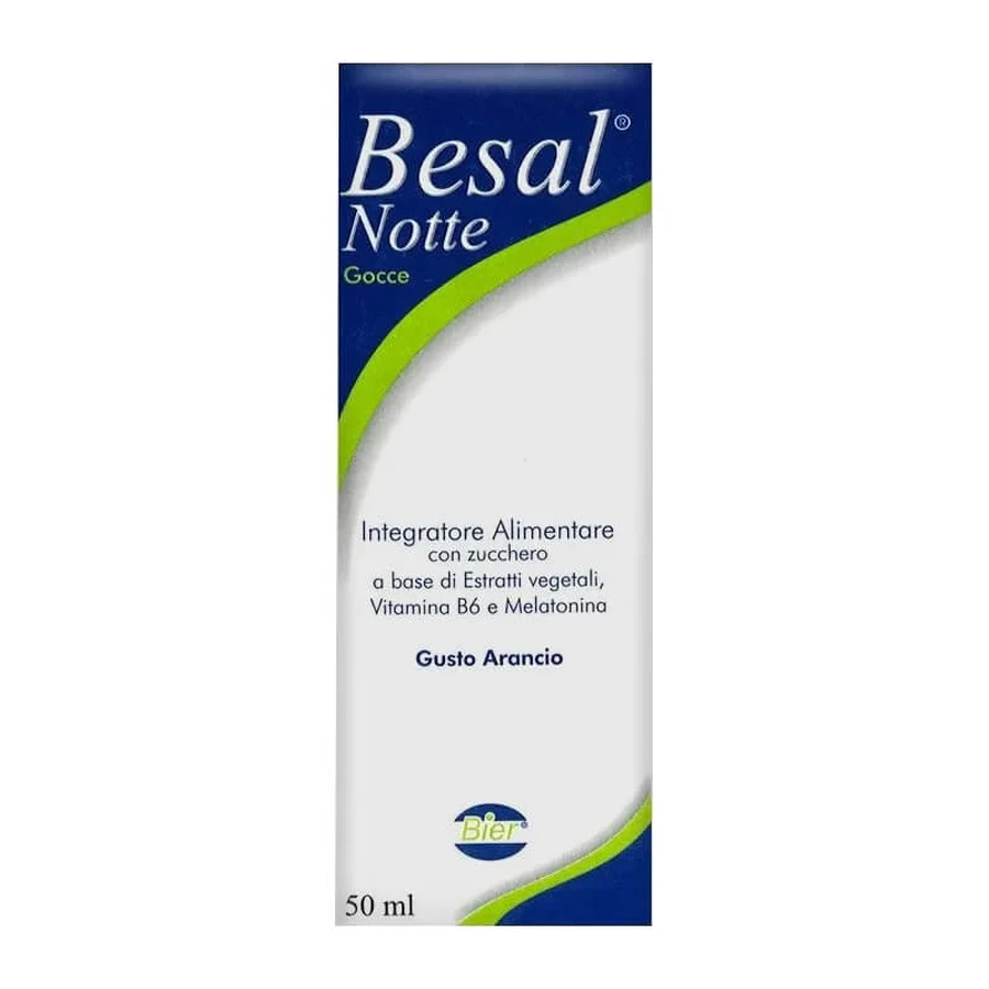 Besal Nachttropfen 50 ml - Nahrungsergänzungsmittel für Spannkraft und Energie