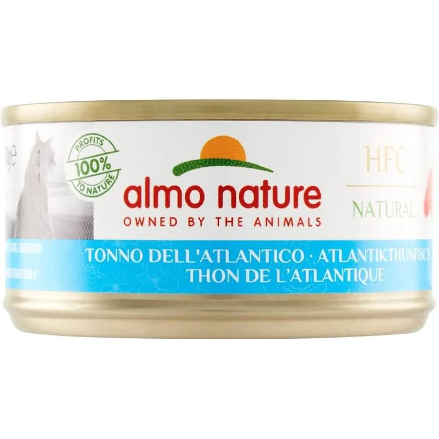 Almo nature Hfc natural Atlantic tuna - Nassfutter für ausgewachsene Katzen 70 gr