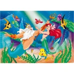 Lisciani Puzzle supermaxi sirena fata dubla - 108 piese