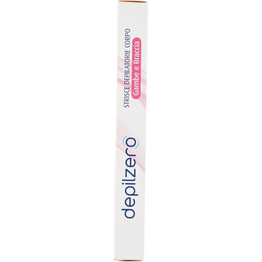 Depilzero Ontharingsstrips benen en armen - 20 strips + 4 post ontharingsdoekjes