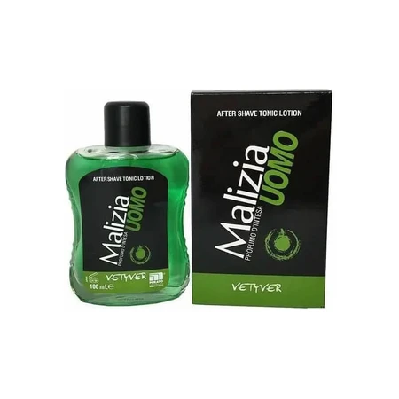 Malizia Uomo vetyver - loțiune tonică după ras 100 ml