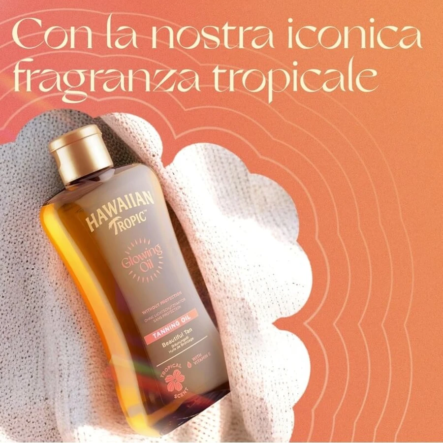 Hawaiian tropic glowing oil - tropisches Bräunungsöl 200 ml